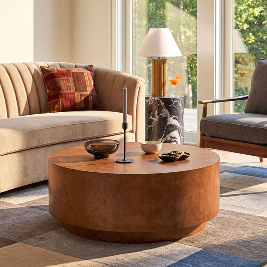 Briar 39" Burl Coffee Table