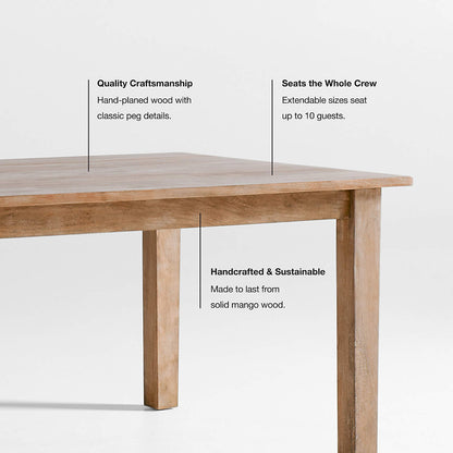 Basque Extending Dining Table