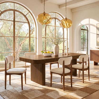 Marisol 84" Oak Dining Table