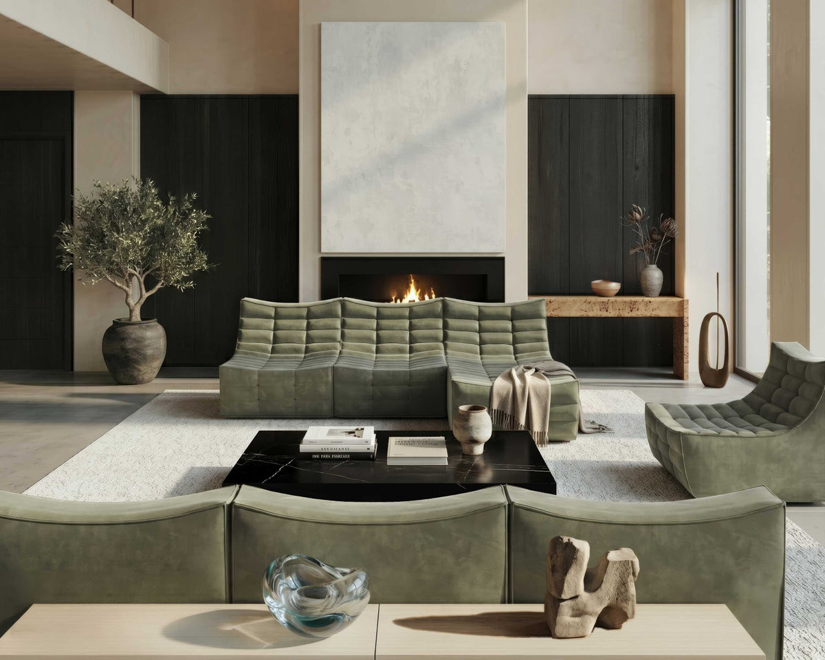 Liza Coffee Table - Marble