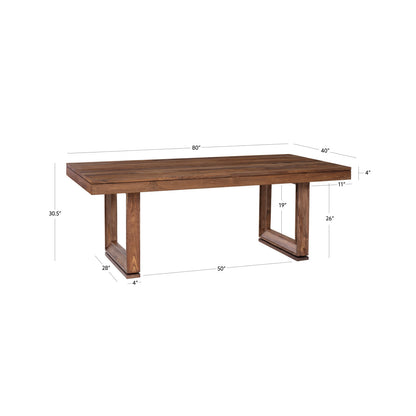 Mariza 80'' Dining Table