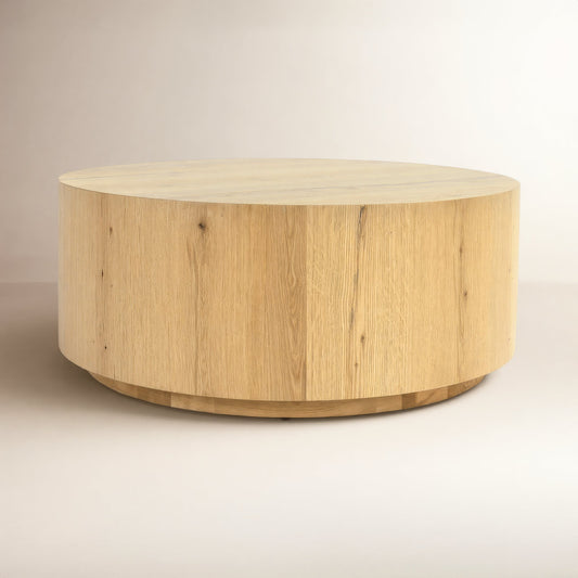 Taryn 42" Drum Coffee Table
